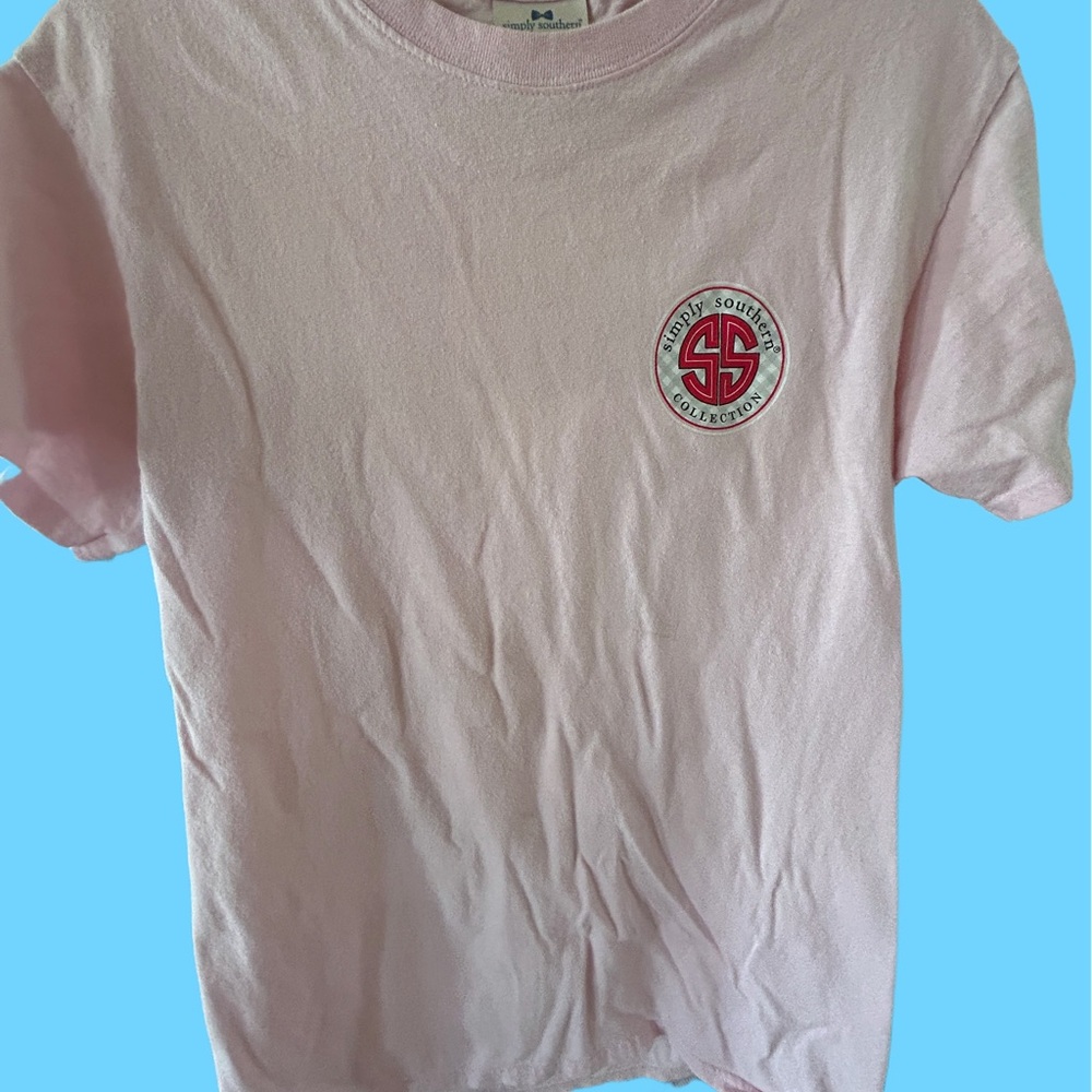 Simply Southern Pink Short Sleeve Tee